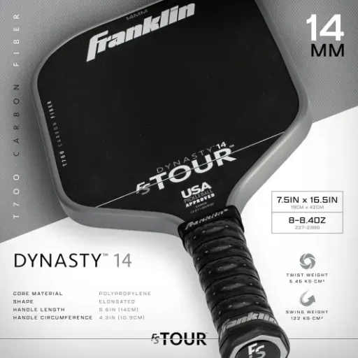 Franklin Sports Pro Pickleball Paddle Set Review: a solid carbon paddle for players who actually play a lot