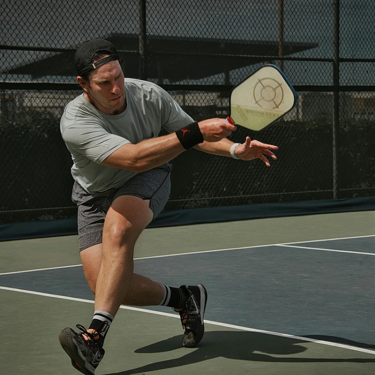 Enhance Your Game with Fila's Electric Blue Pickleball Shoes for Men