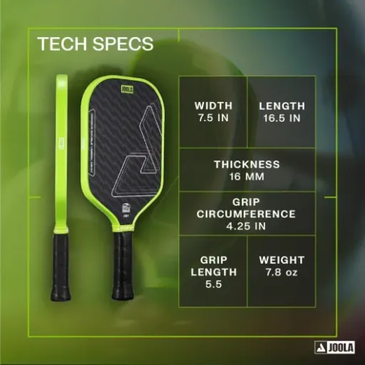 JOOLA Vision/Double Vision Perseus Double Vision Review: a spin-friendly control paddle for players who already know what they like