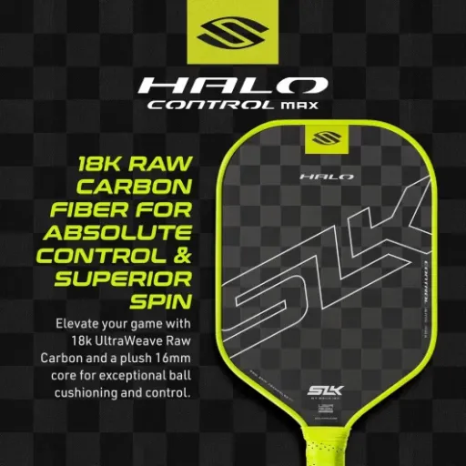 Selkirk SLK Halo Control XL Review: a spin-friendly control paddle that rewards clean technique
