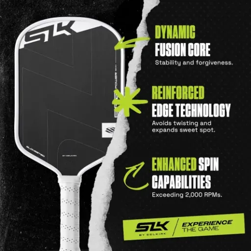 SLK by Selkirk ERA Power Review: a punchy paddle for players who like to hit hard