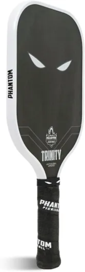 Phantom Trinity T700 Raw Carbon Fiber Pickleball Paddle - 14mm Thermoformed Pro Pickle Ball Paddle with Premium Pickleball Paddle Cover – C4 Polypropylene Power Core Pickleball Racket