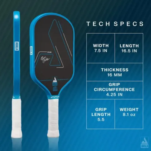JOOLA Ben Johns Hyperion CFS 16 Review: a spin-friendly control paddle with some durability question marks