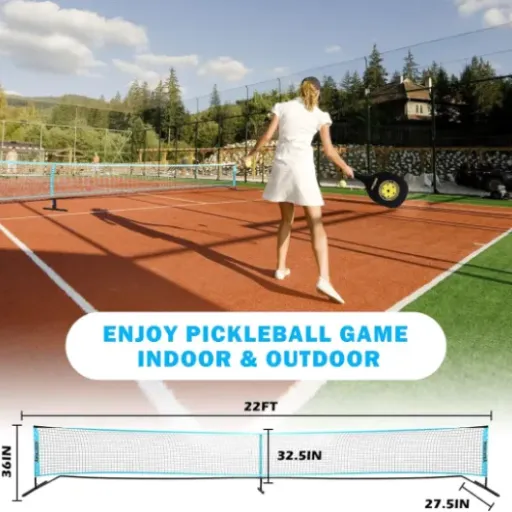 Amicoson Pickleball Set with Net Review: full starter kit, a bit rough around the edges