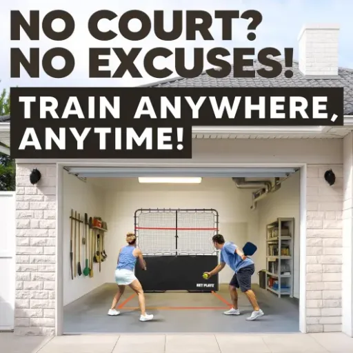 Net-Playz Pickleball Rebounder Review: a big solo trainer that works but needs space (and better QC)