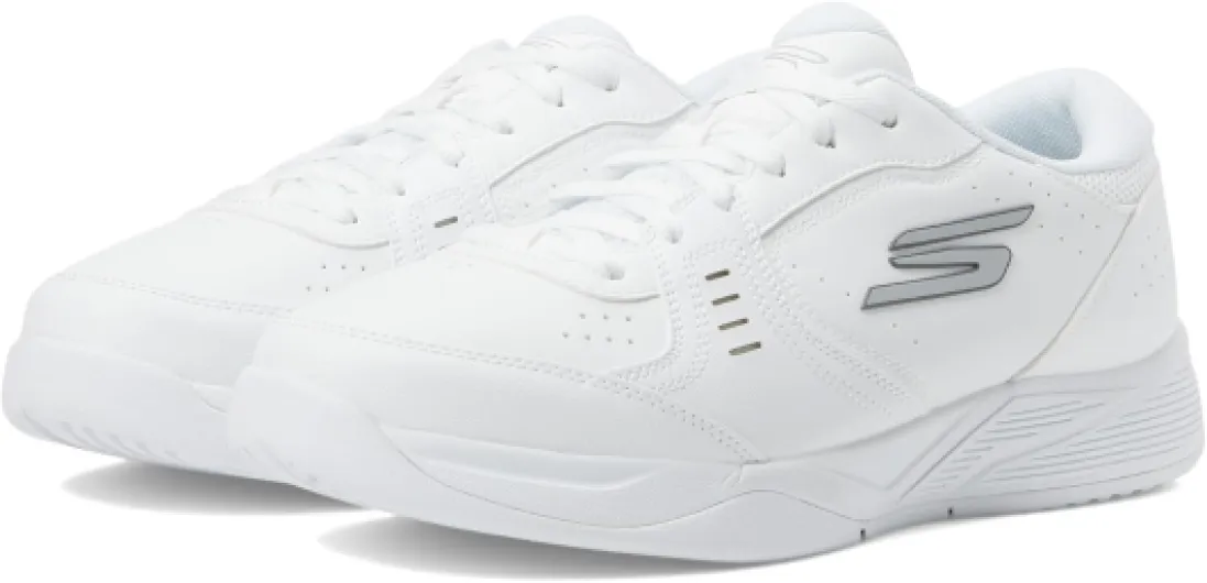 Men's Viper Court Smash PickleballSneaker 9.5 UK X-Wide White Opulent Garden