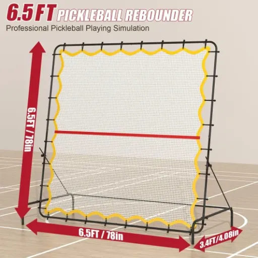 Zovcsxn Pickleball Rebounder Net Review: a big practice wall that’s decent if you have patience (and tools)