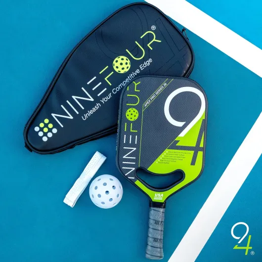 Apex Pro Series 3k Carbon Fiber Pickleball Paddle, USAPA Approved, High Spin Surface, Ultimate Control, Honeycomb Polypropylene Core, Thermoformed Open Throat, Quiet Category Approved Set Men Women