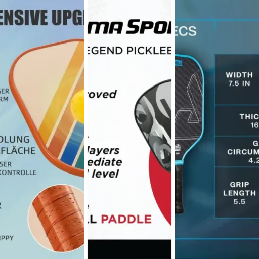 Which composite pickleball paddles to choose? Top 6 (2026)