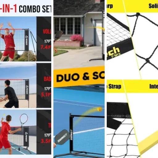 Our selection of the 5 best adjustable-height pickleball nets (June 2026)