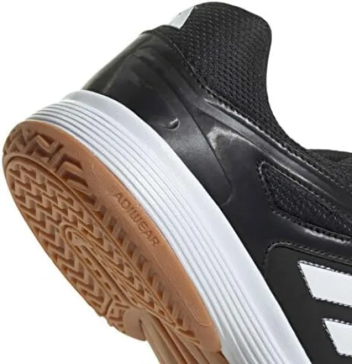Adidas Speedcourt Indoor Shoes 11.5 UK Core Black Cloud White Gum