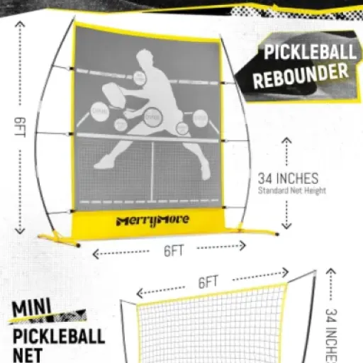 MerryMove Pickleball Rebounder Review: a practical at‑home trainer if you set it up right