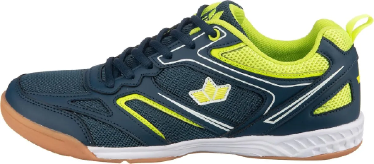 Women's Airsoft IndoorIndoor Court Shoe 10 UK Marine Lemon White