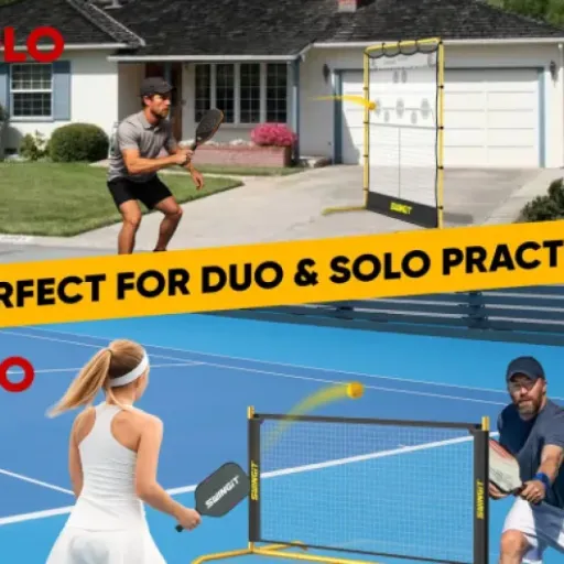 SwingIt Portable Pickleball Rebounder Net Review: a handy solo trainer if you can deal with the setup quirks