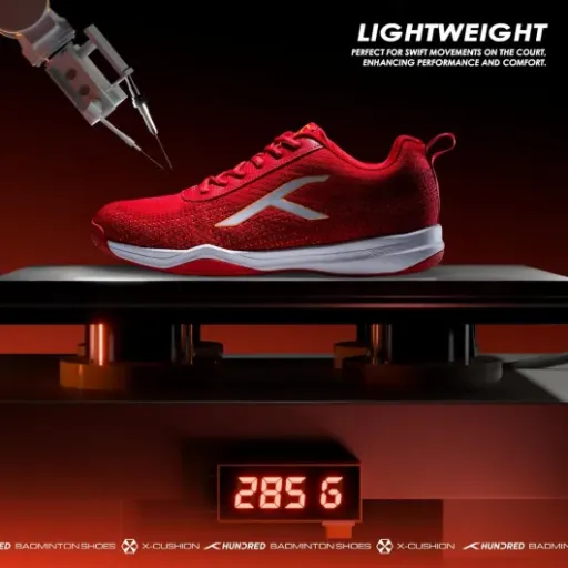 HUNDRED Blade Lite Badminton Shoe Review: light, grippy, but watch the sizing