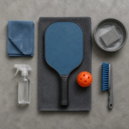 How to clean a pickleball paddle for lasting control and power